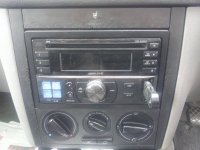 Golf Mk 1 Single/Double Din Radio Fascia Trim Plate 04+ - SBR Pro Sound